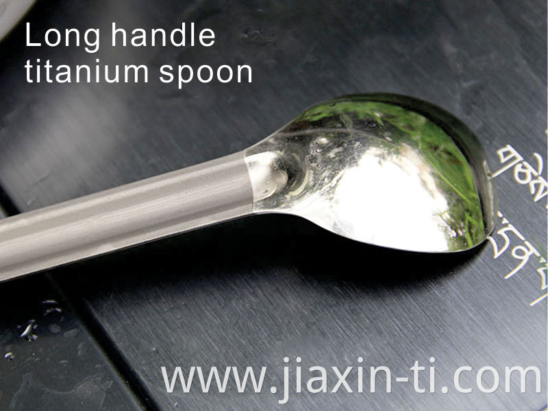 Titanium spoon